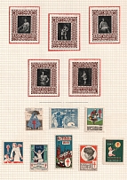 For War Against Tuberculosis, Europe Holland, Stock of Cinderellas, Non-Postal Stamps, Labels, Advertising, Charity, Propaganda (#317)