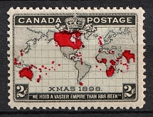 1898 2c Canada (SG 166, CV $40)