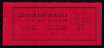 1937 Complete Booklet with stamps of Third Reich, Germany in Excellent Condition (Mi. MH 44, CV $170)