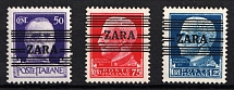 1943 Zadar, German Occupation, Germany (Mi. 32 - 34, Signed, Full Set, CV $210, MNH)