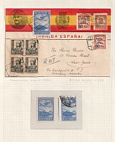 Canary Islands - Spain, Stock of Cinderellas, Non-Postal Stamps, Labels, Advertising, Charity, Propaganda, Cover (#341)