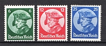 1933 Third Reich, Germany (Mi. 479-481, Full Set, CV $430, MNH)