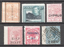 British Colonies Shifted Perforation (MH/Cancelled)