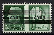 1943 25c Zadar, German Occupation, Germany (Mi. 35 II, CV $70, MNH)