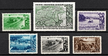 1949 The State Forest Shelter Belts in the USSR, Soviet Union, USSR, Russia (Full Set, MNH)