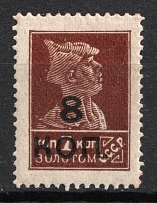 1927 Gold Definitive Set, Soviet Union, USSR (Zv. 163, Type I, FulI Set)
