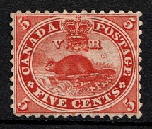 1859 5c British Canada, Canada (SG 32, CV $600, MNH)