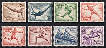 1936 Third Reich, Germany (Mi. 609-616, Full Set, CV $180, MNH)