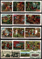 Germany, Stock of Rare Cinderellas, Non-postal Stamps, Labels, Advertising, Charity, Propaganda (#3)