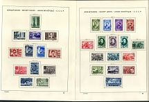 1939-44 Soviet Union USSR Collection (20 Pages, Full Sets, Canceled)
