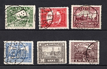 1928 Latvia (Perforated, Full Set, Canceled, CV $20)