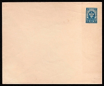 1907 7k Postal stationery stamped envelope, Russian Empire, Russia (SC МК #45А, 144 x 120 mm, 18th Issue)