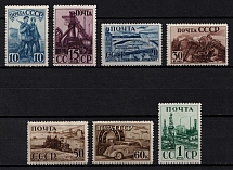 1941 The Industrialization of the USSR, Soviet Union, USSR (Full Set, MNH)