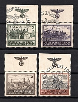 1943-44 General Government, Germany (Eagle on the Field, Full Set, Canceled)