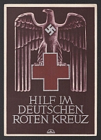 1941 (29 June) 'Help the German Red Cross', Munich, Postcard, Propaganda Card, Third Reich WWII, Germany Propaganda, Germany