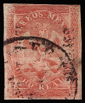 1865 8r Mexico, North America (Mi 23III, Canceled, CV $110)