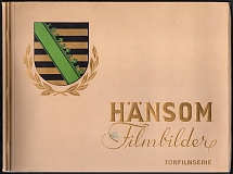 Hansom Filmbilder, Album with Movie Stars' Photo Cards, Germany, Stock of Cinderellas, Non-Postal Stamps, Labels, Advertising, Charity, Propaganda (#553)