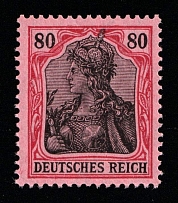 1905 80pf German Empire, Germany (Mi. 93 I, Signed, CV $130, MNH)