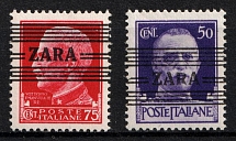 1943 Zadar, German Occupation, Germany (Mi. 32 - 33, CV $70, MNH)