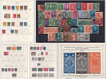Canada, United States, Stock of Stamps (Canceled)
