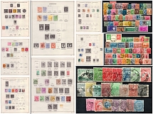 Australian States, New Zealand, British Colonies, Collection with XIX ct. Valuable Stamps