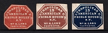 1852-53 Metropolitan New York Post Office, USA, Local (Signed)