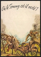 'Where Did Tommy Stay?', Military, War, Army, France, Stock of Cinderellas, Non-Postal Stamps, Labels, Advertising, Charity, Propaganda, Postcard