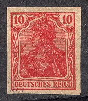 1902 Germany 10 Pf Probe Proof (Authenticity unknown, Signed, CV $800)