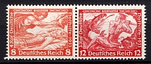 1933 Third Reich, Germany (Mi. W 57, Zusammendrucke, CV $70, MNH)