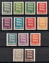 1928-29 Estonia (Mi. 74 - 86, Full Set, CV $160)