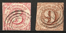 1865-66 Thurn und Taxis, Germany (Canceled)