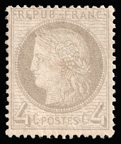 1872 4c France (Mi 47, CV $430)