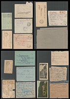 Russian Empire, Russia, Collection of Covers and Cards (Cancellations)