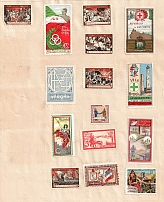 Military, Army, Red Cross, Europe, Stock of Cinderellas, Non-Postal Stamps, Labels, Advertising, Charity, Propaganda (#38C)