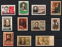 1955-56 Collection of Stamps, Soviet Union, USSR, Russia (Full Sets, MNH)