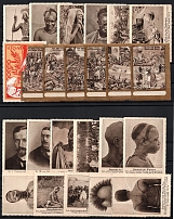 'To the Most Intimate Part of Africa' Germany, Europe, Stock of Cinderellas, Non-Postal Stamps, Labels, Advertising, Charity, Propaganda (#230B)