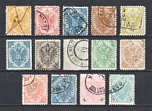 1879-1905 Bosnia and Herzegovina, Group of Stamps(Canceled)