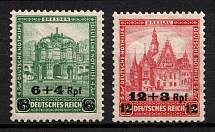 1932 Weimar Republic, Germany (Mi. 463 - 464, Full Set, CV $80, MNH)