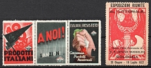 1927 Exhibition Under the Patronage of Mussolini, Bologna, Italian Propaganda (MNH)