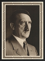 1939 'Adolf Hitler', Propaganda Postcard, Third Reich Nazi Germany