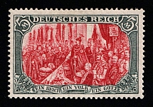 1902 5m German Empire, Germany (Mi. 81 A b, Signed, CV $1,800, MNH)