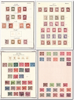 1890-1920 Bavaria, Germany, Stock of Stamps