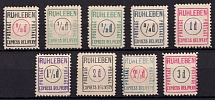 1915 Berlin, Ruhleben - Germany Local Post, Private City Mail (Forgeries of Mi. 5 - 13)