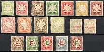 1875-1911 Bavaria, Germany, Stock of Stamps