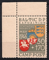 1946 Schongau Expostition, Baltic DP Camp (Displaced Persons Camp) (MNH)
