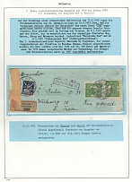 1920 Czechoslovakia, Carpahto-Ukraine territory Postal History, Registered Cover