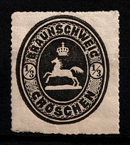 1865 1/3g Braunschweig, German States, Germany (Mi. 17, Sc. 23, CV $50)