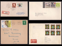 1942-62 Europe, Stock of Cinderellas, Non-Postal Stamps, Labels, Advertising, Charity, Propaganda, Covers