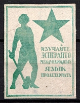 'Learn Esperanto the International Language of the Proletariat', Russia, Cinderella, Non-Postal