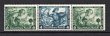 1933 Third Reich, Germany (Se-tenant, CV $100, MNH)